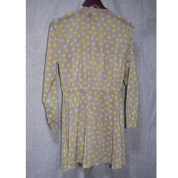 Hello Kitty Forever Polka Dot Long Sleeve Bow Back Dress - Picture 3 of 3